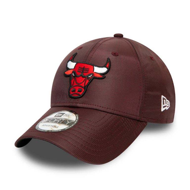 Gorras New Era 9forty Rojos - Chicago Bulls Team Ripstop Maroon 29415LOUW